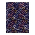 thumbnail image 1 of Panxico Couverture de la Saint-Valentin Couverture en Flanelle Couverture Décorative Couverture de Climatisation Couverture Jetée C, 1 of 4