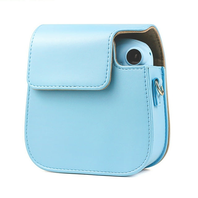 Detachable Cover PU Leather Bag, Fashional Mini Camera Case Bag, For , Mini 11 Camera, Black,White,Blue,Pink,Purple