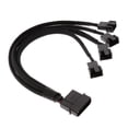 thumbnail image 5 of Fan Splitter four pin to 3 Pin Converter Power Cables 270mm for PC Coomputer Case (Pack of 1), 5 of 8