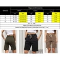 thumbnail image 2 of Bermudas Casuales Para Mujer Con Cordón Elástico Ajustable, 2 of 5
