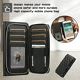 thumbnail image 2 of Feishell Zipper Wallet Case for iPhone 8 Plus/ iPhone 7 Plus, PU Leather Card Holder Crossbody Case with Chain Strap / Wrist Strap for Women Girls, Shockproof Full Body Protection Stand Cover, Black, 2 of 9