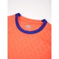 thumbnail image 5 of Sinleey Kids Boys Quick-Drying Breathable Soccer Training Tracksuit Short Sleeve T-Shirt with Shorts Orange XXS, 5 of 7