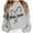 Grey, variant on Mama Sweatshirt, Custom Mama with Children's Name on Sleeve, Mother's Day Black S