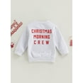 thumbnail image 4 of Douhoow Toddler Christmas Sweatshirt Baby Boy Girls Loose Pullover,Grey,0-5Y, 4 of 8