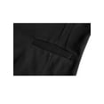 thumbnail image 4 of INSPIRE CHIC Men's V Neck Sleeveless Two Pockets Button Down Vests Black XL, 4 of 6
