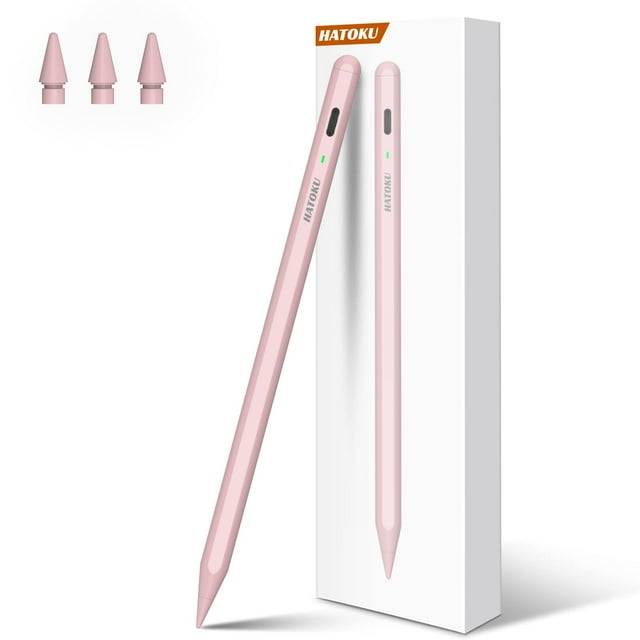 Lápiz capacitivo HATOKU para iPad 2018-2024, lápiz de carga rápida de primera generación