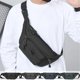 thumbnail image 1 of mfyjkho Riñonera impermeable de nailon y elastano, bolsa cruzada para teléfono, accesorio de viaje para deportes al aire libre, 40 x 12 x 8 cm, 1 unidad., 1 of 7