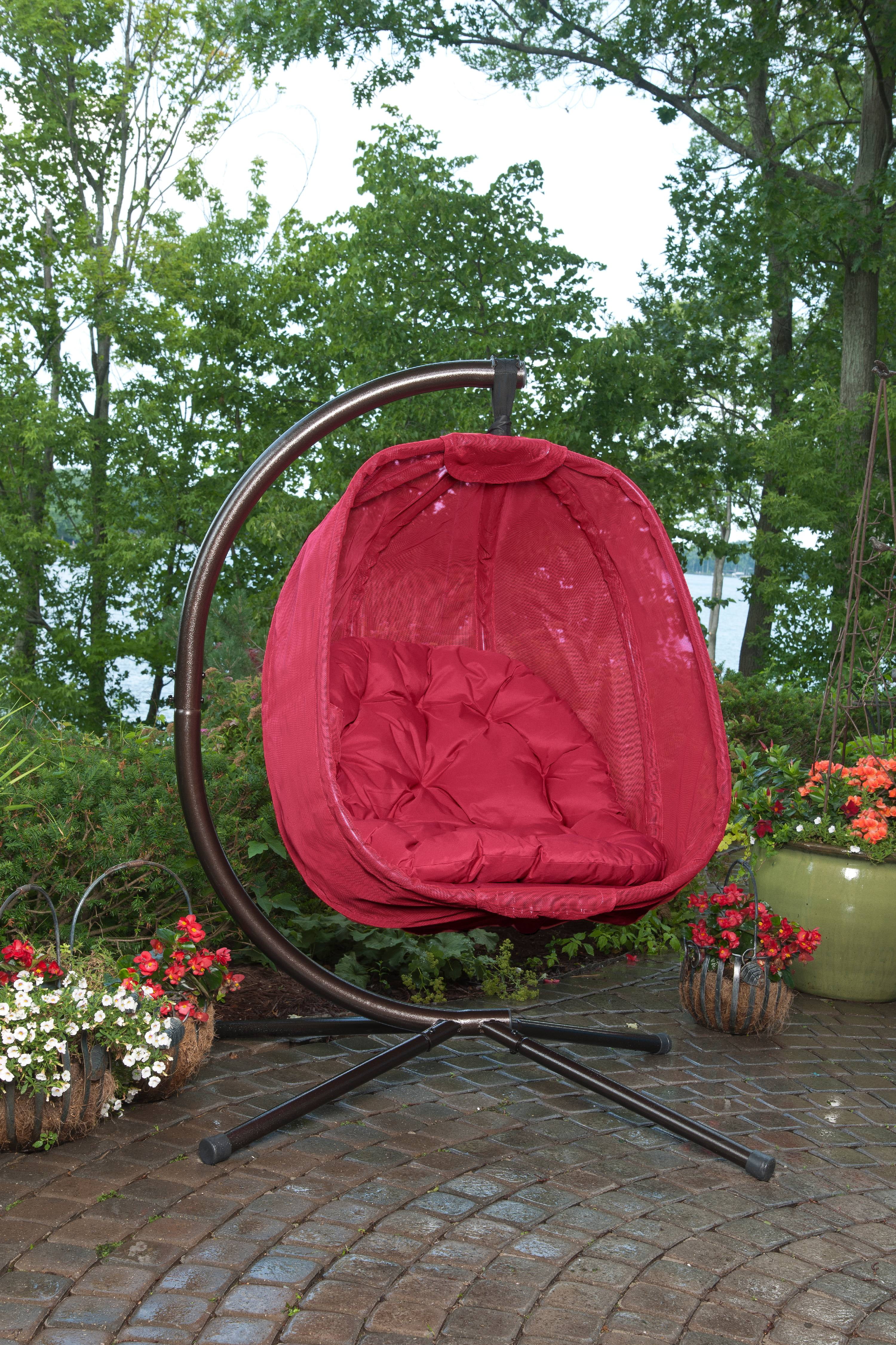 Flowerhouse Hanging Egg Chair W/Stand - Walmart.com