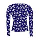 thumbnail image 4 of Xuyuer Long Sleeve Thermal Shirt for Women Light Tops Spring Summer 2025 Crew Neck Casual Non Positioning Printing Slim Tight Fitting Basic T-Shirts, 4 of 6