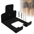 thumbnail image 2 of Clearance Sale! Wall Mounted Garden Trimmer Tool Rack, Heavy Duty Garage Storage Hanger For Hedge Trimmers Weed Whackers Power Equipment(Black), 2 of 9