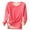 Watermelon Red, variant on Fengactive Women's Long Sleeve Thermal Pullover Winter Warm Crewneck Shirts Fleece Lined Pajamas Tops Soft Loungewear