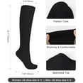thumbnail image 4 of Slouch Socks for Woman 3 Pairs Women Scrunch Socks Extra Long Knee High Slouchy Socks Size 6-11, 4 of 7