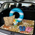 thumbnail image 2 of HUISEFOR Maple Leaf Car Trunk Mat 29" x 39" Anti Slip Scratchproof All Weather Trunk Protection Cargo Liner Easy Installation Universal Fit for Most Cars, 2 of 7