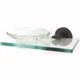 thumbnail image 3 of Contemporary I Soap Dish, Satin Nickel, 3 of 5