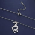 thumbnail image 4 of Inspirational Gymnast Pendant Necklace Ballet Ballerina Sports Dance Solo USA Gymnastics Choker Team Jewelry Woman Coach Daughter, 4 of 13