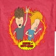 thumbnail image 3 of Beavis & Butthead - Rock Flames - Men's Short Sleeve Graphic T-Shirt, 3 of 5