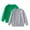 Style 29, variant on 2 Pack Kids Crewneck Sweatshirts Solid Color Long Sleeve Pullover Soft Comfy Tops Fall Winter Casual Clothes for Boys Girls 1-11 Years