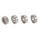 thumbnail image 1 of M Buder 4PCS RC Car Ball Bearing Set Acero Rodamientos para SCY 16101 16102 16103 16201 Escala 1/16 Coche de Control Remoto Actualización de Piezas Color Plateado Alta Velocidad 6.35mm, 1 of 9