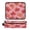 Red Maple Leaf Pattern, variant on Hair Tool Organizer Bag with Heat Resistant Mat Removable Travel Storage Case for Hot Air Brushes Curling Irons Pink Peony Pattern