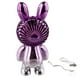 thumbnail image 4 of High Quality Fan 1 Set Blue Gradient Charging Cable Electroplating Handheld, 4 of 11