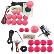 AOOOWER Zero Delay Arcade DIY Kit USB Encoder To PC Arcade Joystick Push Buttons