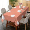 thumbnail image 6 of Rectangular Tablecloth 60x84 Inch – Waterproof Polyester Printed Table Cover, Wrinkle Resistant, Washable for Kitchen & Dining, Colorful Geometry Pattern, 6 of 6