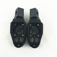 thumbnail image 4 of 2 Pcs Black Aluminum Alloy Motorcycle Bike Footpeg Footrest Foot Pegs Universal, 4 of 5