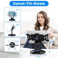 thumbnail image 4 of Soporte para iPad AboveTek Retail Kiosk con rotación de 360°, negro, 4 of 8