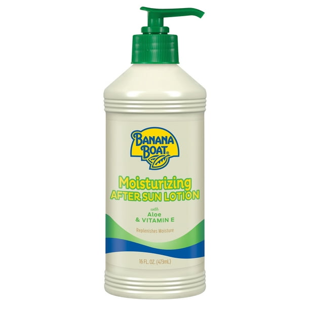 Banana Boat Moisturizing Aloe After Sun Lotion, 16 oz