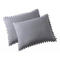 thumbnail image 4 of Juego de 2 fundas de cojín Fundas de almohada Fundas de cojín Cojín de sofá Cojín Gris claro Sunnimix Funda de almohada, 4 of 8