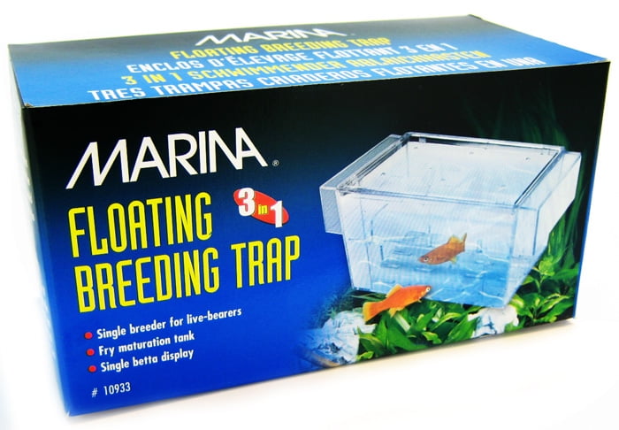 Firiodr Aquarium Fish Tank Guppy Breeding Breeder Fish Baby Gauze Trap Box Isolator 