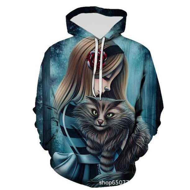 Cosplay Coraline Sudadera con capucha para niños Sudaderas con capucha con estampado 3D Niños Niñas Dibujos animados Anime Jerseys Niños pequeños Sudaderas Tops AbrigoLMWY-073102niños 90cm Deng Xun unisex