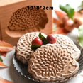 thumbnail image 3 of Wooden Cookie Molds Cookie Wooden Gingerbread Cookie Moulds Press 3D Cake Embossing Baking Mold Pumkin Cutter Bakery Gadgets, 3 of 7