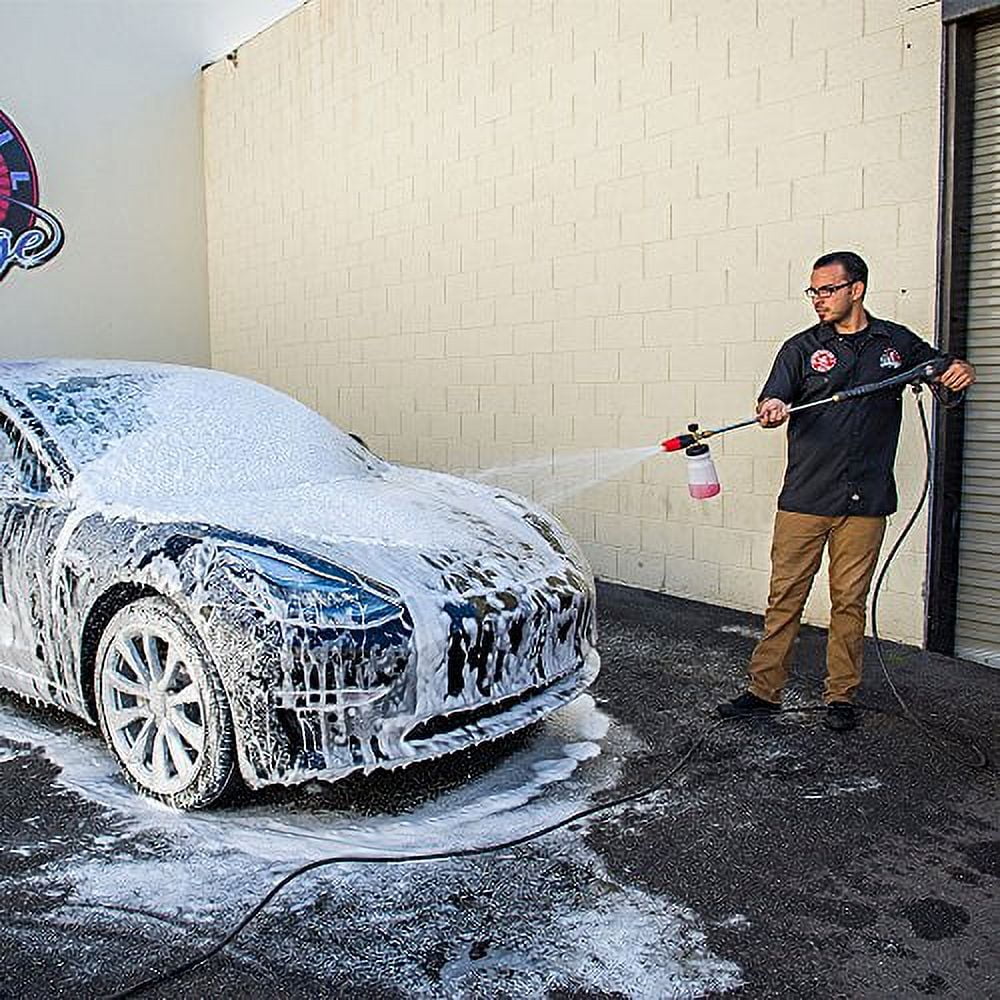 $10/mo - Finance Chemical Guys CWS208A Car Wash, Dry & Shine Bundle -  Watermelon Snow Foam Car Wash Soap, 128 oz (1 Gallon) + After Wash Gloss  Boosting Drying Aid (16 oz) (