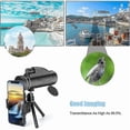 thumbnail image 2 of 80x100 Monocular Starscope Monocular High Power Monocular with Smartphone Holder and Waterproof Tripod for Bird Watching, Hunting, Traveling, Camping, 2 of 4