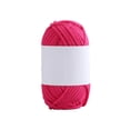 thumbnail image 2 of 100% Soft Chunky Cotton Yarn, 1 Pack Thick Bulky Knitting Yarn with Vibrant Solid Colors, Ideal for DIY Hand Knitting Crocheting Scarves, Hats, Blankets, Home Decor and Craft Proje, 2 of 3