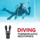 thumbnail image 3 of Eigraketly Boquilla de buceo Reemplazo de silicona Suministros termoplásticos Herramienta práctica Accesorios de tubo de respiración Blanco Deportes acuáticos Negro Eigraketly OD019449-03, 3 of 6