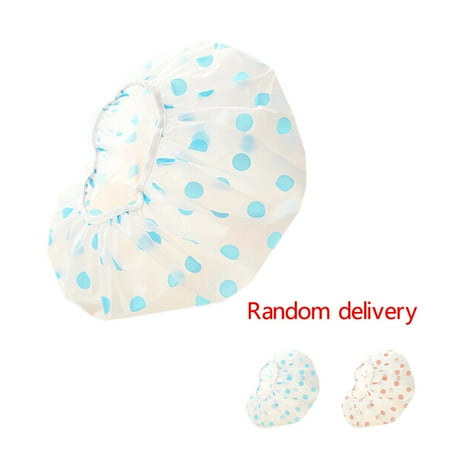 GXG Women Waterproof Elastic Plastic Shower Bathing Cap