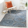 thumbnail image 2 of SAFAVIEH Cape Cod Bora Geometric Area Rug, Blue/Natural, 4' x 6', 2 of 10