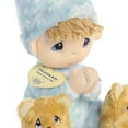 thumbnail image 2 of Aurora - Medium Blue Precious Moments - 9.5" Prayer Boy Spanish - Inspirational Stuffed Animal, 2 of 5