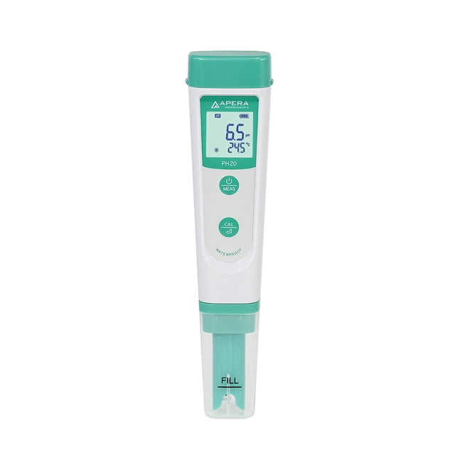 Apera Instruments AI209-T Value Series Trousse Combinée de Testeur de PH20, Incluant l'Ensemble d'Entretien et un Porte-Solution CalPod pour un Étalonnage Facile
