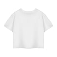 thumbnail image 2 of Polly Pocket Womens Retro Logo Crop T-Shirt, 2 of 6