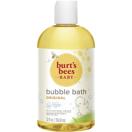 Burts Bees Baby Bubble Bath, Tear Free Baby Wash - 12 Ounce Bottle