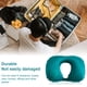 thumbnail image 5 of Inteprter Coche viaje aire vuelo inflable en forma de U almohada oficina siesta almuerzo descanso cuello 360 grados soporte cómodo cojín Juegos de cama Verde oscuro flocado Inteprter HA009720-02, 5 of 6