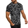thumbnail image 4 of Sea la Camisa Ligera para las Mujeres Impresión de Camuflaje Manga Corta Cuello Redondo Top de Verano Casual, 4 of 9