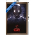 thumbnail image 3 of Star Wars: Rogue One - K2SO Wall Poster, 14.725" x 22.375", Framed, 3 of 3