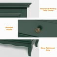 thumbnail image 2 of Green 3 Drawer Dresser, Modern Wood Chest, Silent Slide Organizer for Bedroom, Living Room, 2 of 6