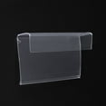 thumbnail image 5 of 100x55mm Plastic Wire Shelf Label Holders Clear Wire Rack Label Holder Fit for 20mm Shelf, 30 Pack, 5 of 6