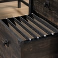 thumbnail image 2 of Sauder® Collection Steel River Bureau en L, Finition Carbon Oak®, 423976, 2 of 9
