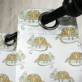 thumbnail image 3 of Ambesonne Colorful Grommet Curtain, Wild Chameleon Lizard, 50" x 72", Multicolor, 3 of 6